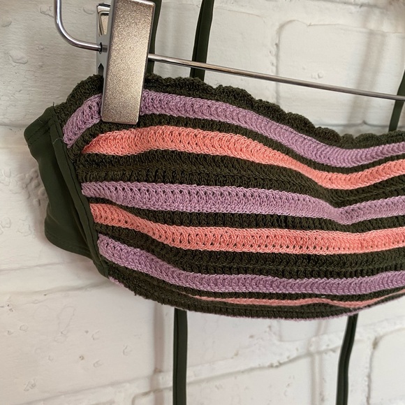 Xhilaration crochet square neck bikini top - Picture 6 of 12